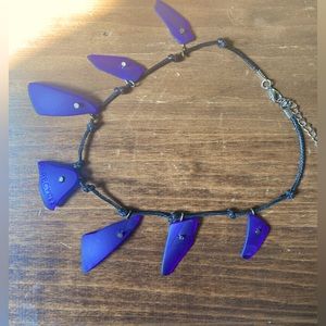 Recycled glass necklace!♻️